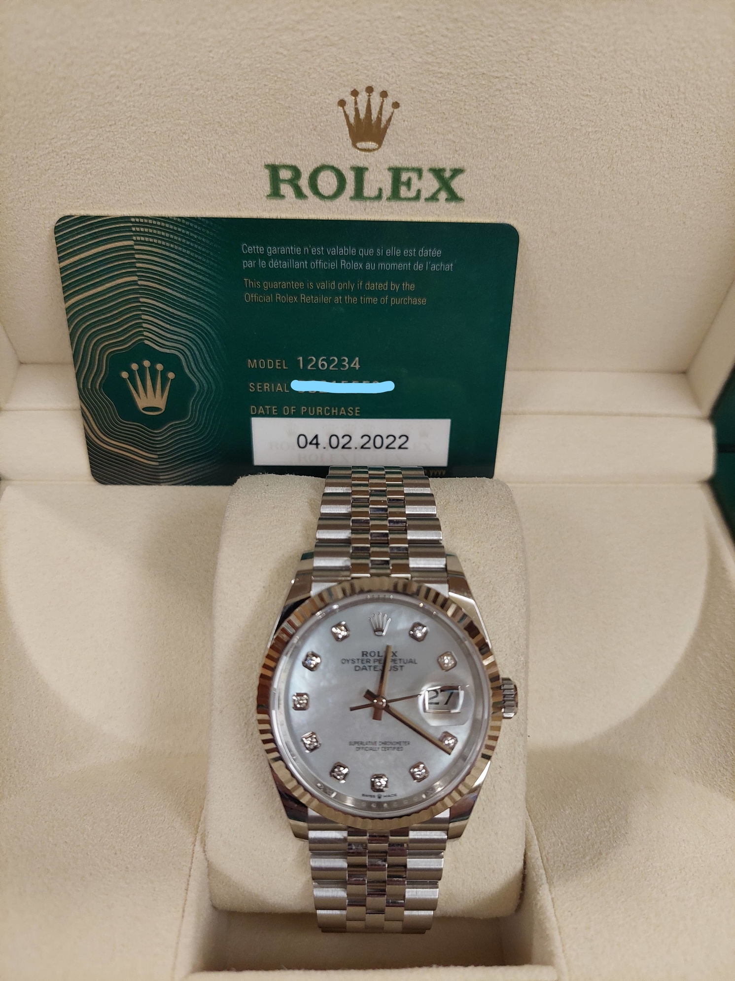 Rolex Datejust 36 126234 - Grtime.shop